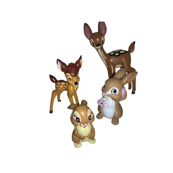 Disney Bambi & Thumper TOY Figures - Picture 1 of 8